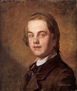  Holman Oil Painting - Self Portrait British William Holman Hunt